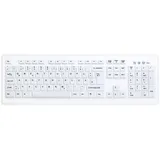 Active Key AK-C8100F Tastatur USB QWERTZ CHE Weiß