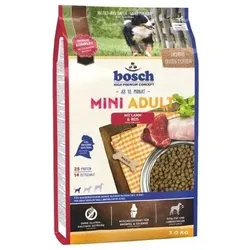 Bosch Mini Adult Lamm & Reis 3kg  +Überraschung für den Hund