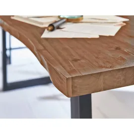 sam möbel gmbh MILO 300 x 100 cm Akazie natur/beige