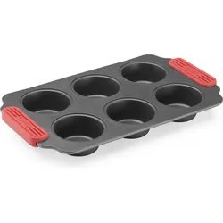 Lekue Backform für 6 Muffins mit Antihaftbeschichtung