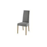 Woodford Esszimerstuhl  Roko ¦ grau ¦ Maße (cm): B: 62 H: 101 T: 46.0