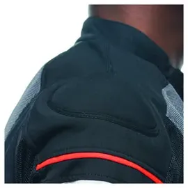 Dainese Air Fast Textiljacke Schwarz/Grau/Weiß 50