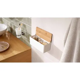 Tesa Aufbewahrungsbox Baboo 24,2 x 10,2 x 11 cm 1-tlg. weiß