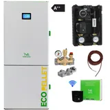 Automatischer Robin Wood EcoPellet Pelletkessel / Pelletheizung 24 kW Pellet