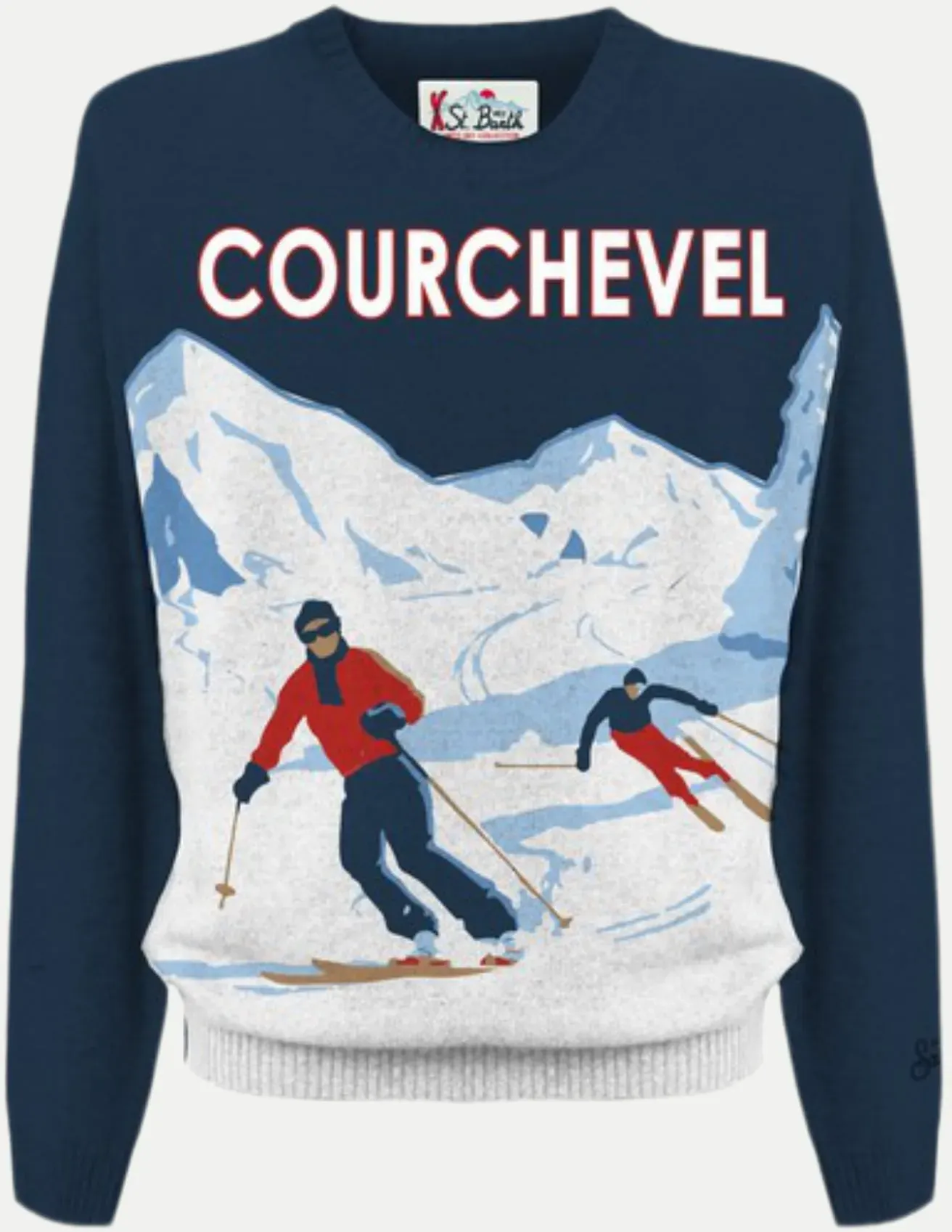 Strickpullover Courchevel Blau L