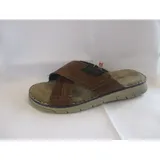 Tom Tailor Herren 7480210001 Flacher Slipper, Cognac, - 44 EU