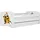 raumhirsch furniture Kinderbett 80 x 180 cm Holzwerkstoff weiß