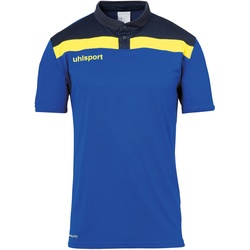 uhlsport Offense 23 Poloshirt azurblau/marine/limonenge L