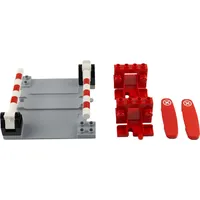 LEGO LEGO® DUPLO® Bahnübergang mit Code-Steinen & Prellböcken -