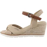 Tom Tailor Keilsandaletten Damen Beige 40