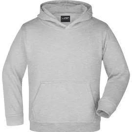 James & Nicholson Hooded Sweat Grey 128