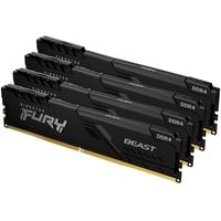 Kingston FURY Beast 16GB (4x4GB) 3200MHz DDR4 CL16 Desktop