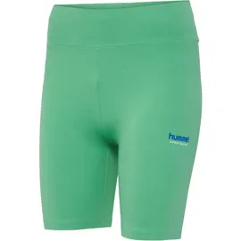 hummel hmlLGC CAMERON kurze Tights Damen 6109 green spruce XS