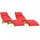 vidaXL Sonnenliege 184 x 55 x 64 cm Rot