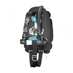 Mares XR-REC Trim Single Backmount Set - Aqua