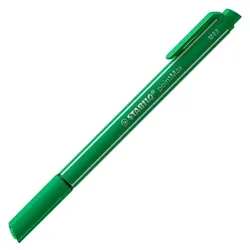 STABILO Filzschreiber pointMax smaragdgrün, 0,8mm Strichstärke, Nylonspitze,