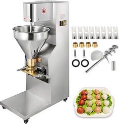 VEVOR Frikadellenformmaschine 1100 W Fleischbällchenmaschine Fleischbällchen Formmaschine Fleischklößchenhersteller Fleischformmaschine für Fisch