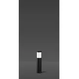 RZB Laterne Aluminium, Edelstahl mit Bewegungsmelder IP44 silber