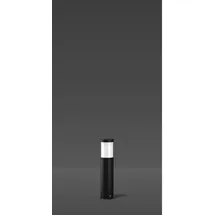 RZB Laterne Aluminium, Edelstahl mit Bewegungsmelder IP44 silber