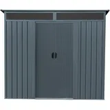 Pergart Gerätehaus "Lüttich 84",anthrazit matt,3,14 m2