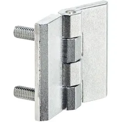 Scharniere, mit Anschraubgewinde/mit Befestigungsgewinde | b1=60 mm / Zink-Druckguss, verchromt | 25160.0060