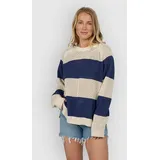 Salty Crew Signal Crew Pullover Blau XS