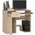 abamihome Akord Schreibtisch, Sonoma Eiche, Holzwerkstoff, Nachbildung, Holz Optik, 3 Fächer, 1 Schubladen, Rechteckig,Rechteckig, 90x74x50 cm, Arbeitszimmer, Schreibtische, Computertische