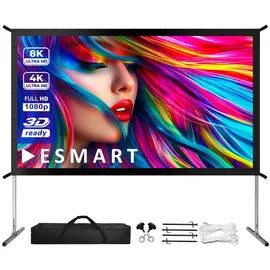 eSmart Professional MIMOBI Faltrahmen Leinwand 319 x 179 cm (144") 16:9