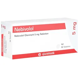 Nebivolol Glenmark 5 mg Tabletten 50 St