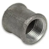Gebo Armaturen Temperguss Gewindefittings 270, - Muffe Ig Ig 1 1/2", schwarz