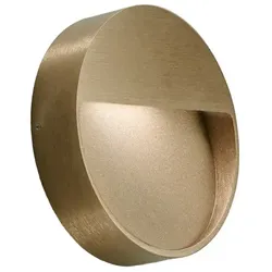 LIGHT-POINT - Serious 2 Wandleuchte IP54 2700K Brass