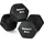 Athlyt Neoprene Dip Dumbbell Set 2 x 6 kg schwarz
