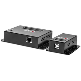 Lindy 50m 4 Port USB 2.0 Cat.5 Extender RJ45 USB Extender über Netzwerkkabel RJ45 50m