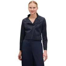 Vera Mont Bikerjacke mit Reißverschluss nachtblau XXL