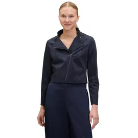 Vera Mont Bikerjacke mit Reißverschluss nachtblau XXL