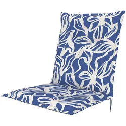 Sungarden Sesselauflage  Naxos ¦ blau ¦ Maße (cm): B: 50 H: 6