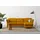 Home Affaire Ecksofa HOME AFFAIRE "Trelleborg L-Form", gelb (mustard), B:249cm H:86cm T:162cm, 100% Polyester, Sofas, Ecksofa, wahlweise mit Bettfunktion und Bettkasten, inkl. Federkern-Polsterung