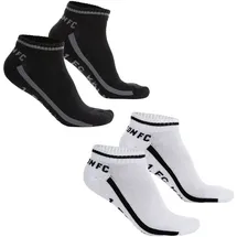 1. FC Köln Sneakersocken 2er Set Schwarz/Weiß 43-46