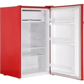 Respekta Retro-Kühlschrank mit Gefrierfach/in rot