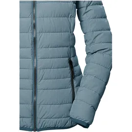 G.I.G.A. DX Damen Steppjacke/Übergangsjacke mit Kapuze GS 65 WMN QLTD JCKT, foggy ocean,