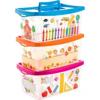 Centi 3 Stk. Aufbewahrungsbox Box 4L Comic Spielzeug Kinder