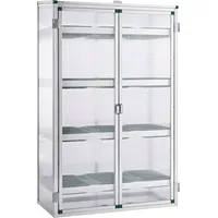 BECKMANN Gewächshaus Alu Silber 6 mm 0,38 m2