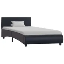 vidaXL Bettgestell 100 x 200 cm Schwarz