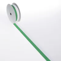 Deko AS GmbH Deko und Band Vereinsband - grün, weiß - 15 mm x 25 m - 2436 15 91
