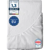 Dreamzie Matratzenschoner 135x190 Wasserdicht Oeko-TEX und Made in EU - Atmungsaktive Anti-Allergie und Anti Milben