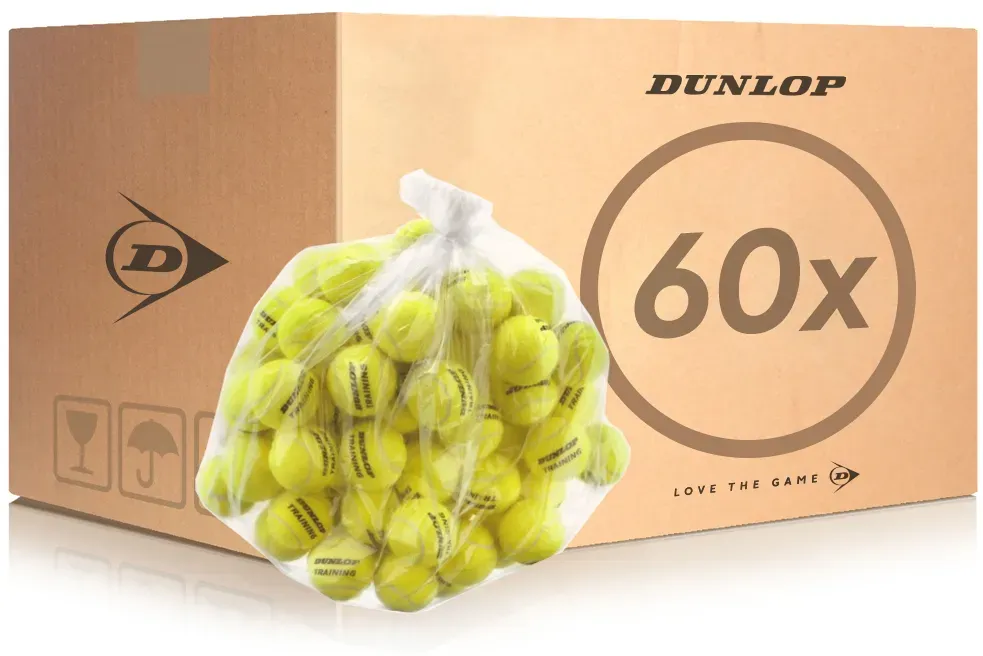 Tennisbälle - Dunlop Training 60 Stck