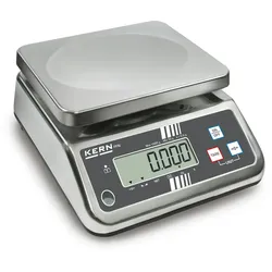 IP-geschützte Tischwaage KERN FFN 3K1IPM