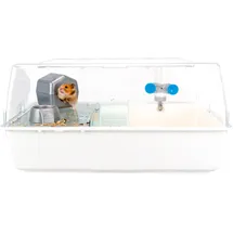 Ferplast Hamsterkäfig Mini Duna 55 x 39 x 27 cm weiß