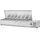 Royal Catering Kühlaufsatzvitrine 150 x 33 cm 7 GN 1/4 Behälter