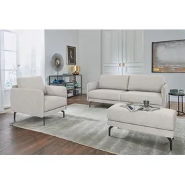 creation by rolf benz Hockerbank »CR.450, Sitzbank« Alugussfüße in umbragrau grau